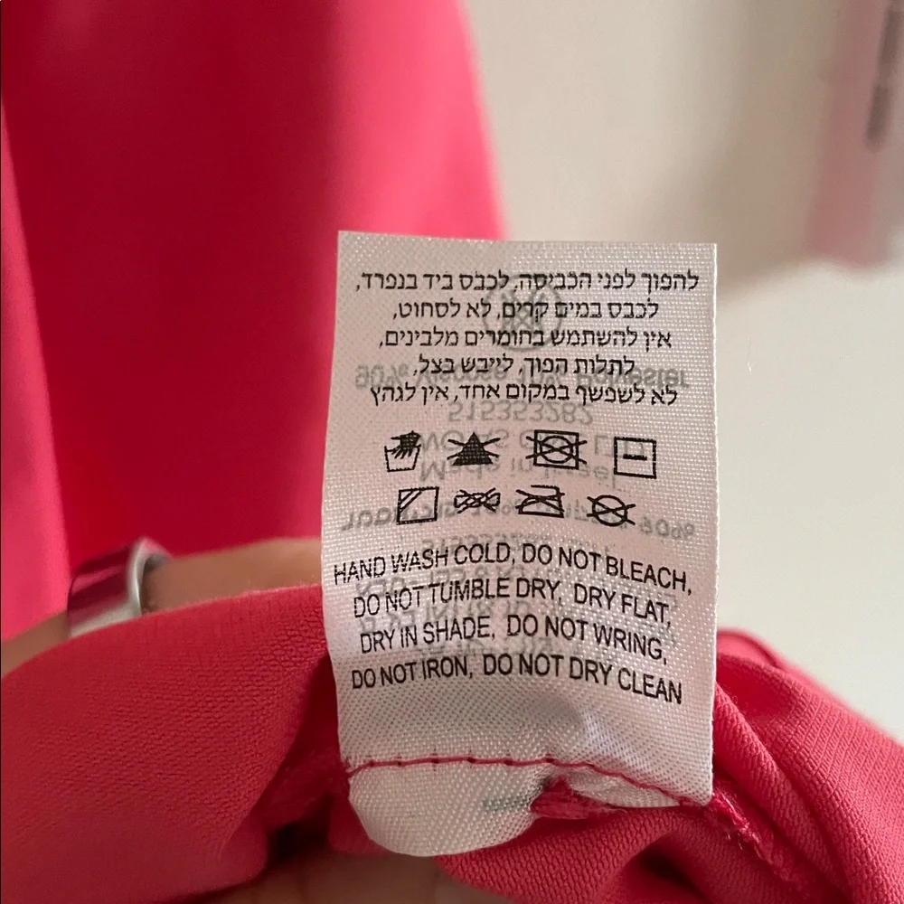 Sabina Musayev Isla Top Lucille Skirt Set Medium Midi Two Piece Hibiscus Pink - Picture 14 of 14